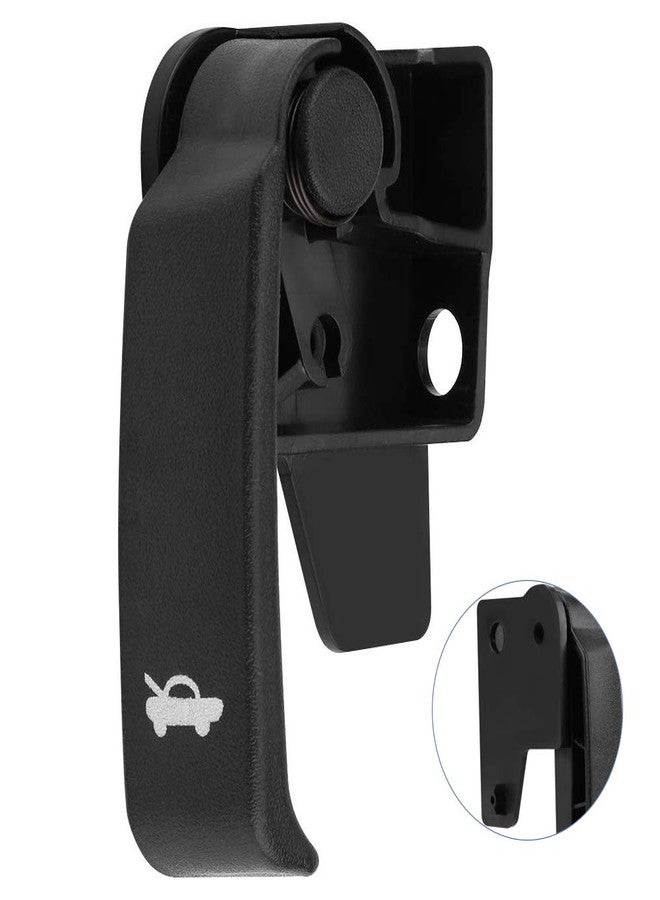 TEANTECH Hood Release Handle, Hood Latch Release Pull Handle 15741109 Replacement for 1995-2007 Chevrolet Chevy GMC Cadillac C3500 C1500 K1500 Truck Latch Cable Interior Pull - Image 1